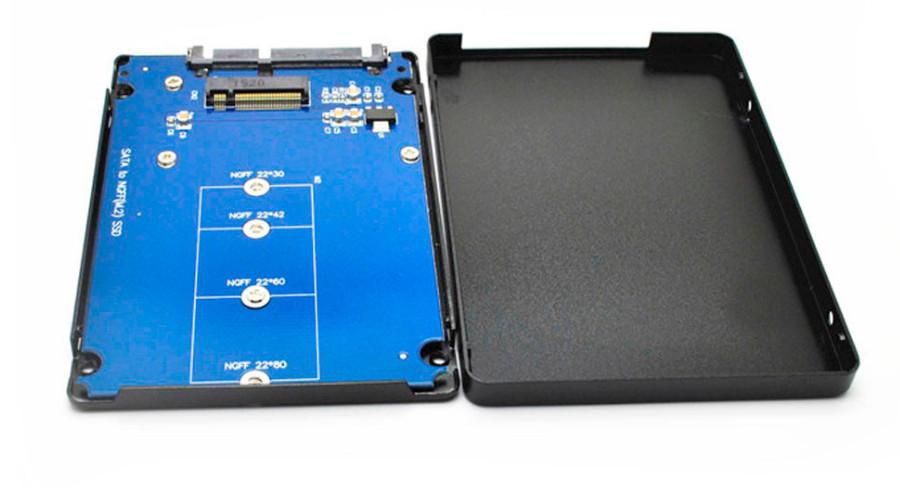 CoreParts M.2 to 2.5" SATA Enclosure – MSNX1001B