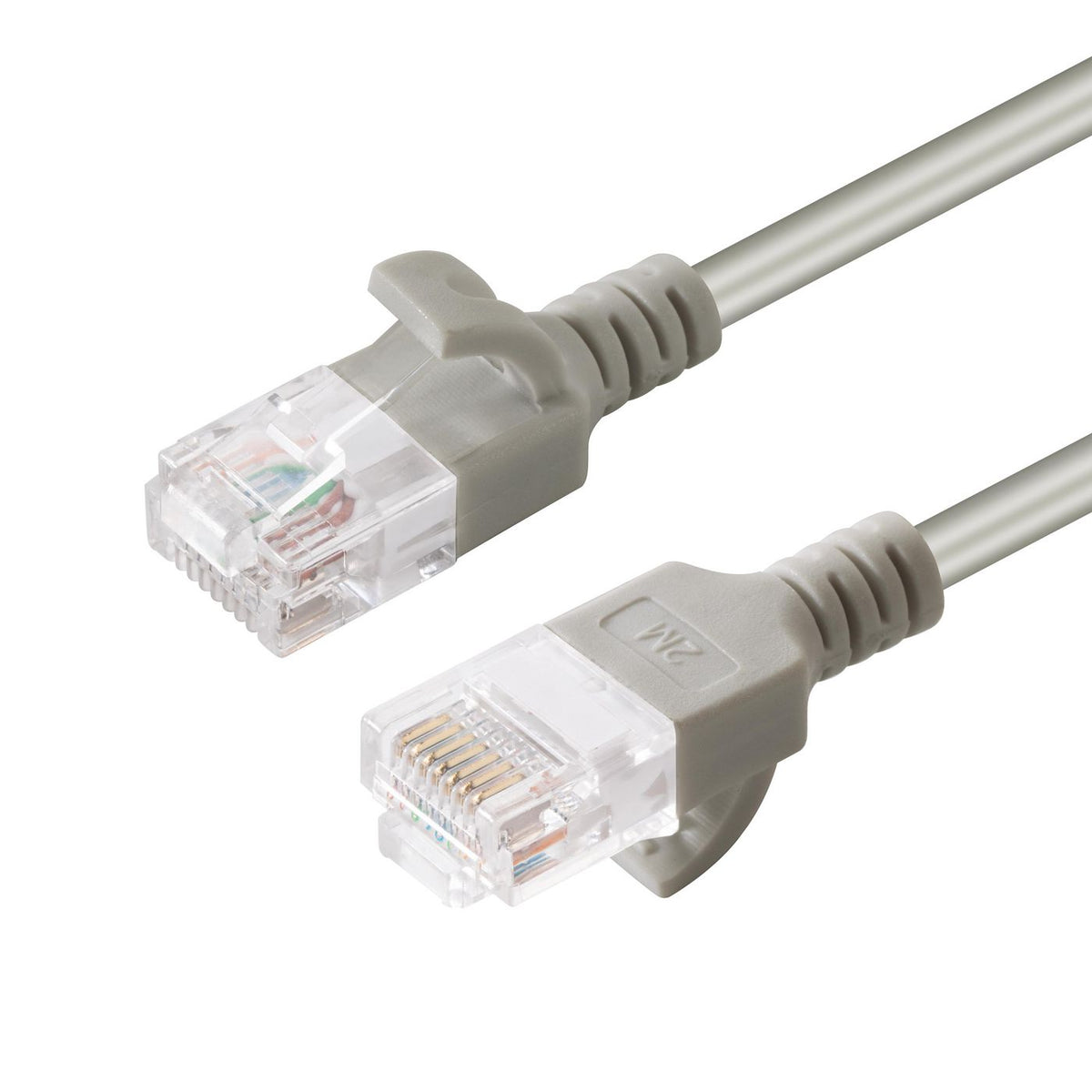 MicroConnect U/UTP CAT6 5M Grey Slim
