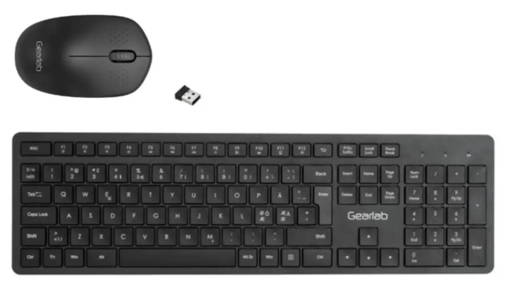 eSTUFF G250 Wireless Nordic Keyboard