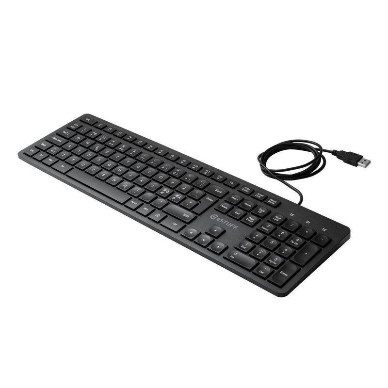 eSTUFF G220 kablet tastatur – nordisk layout