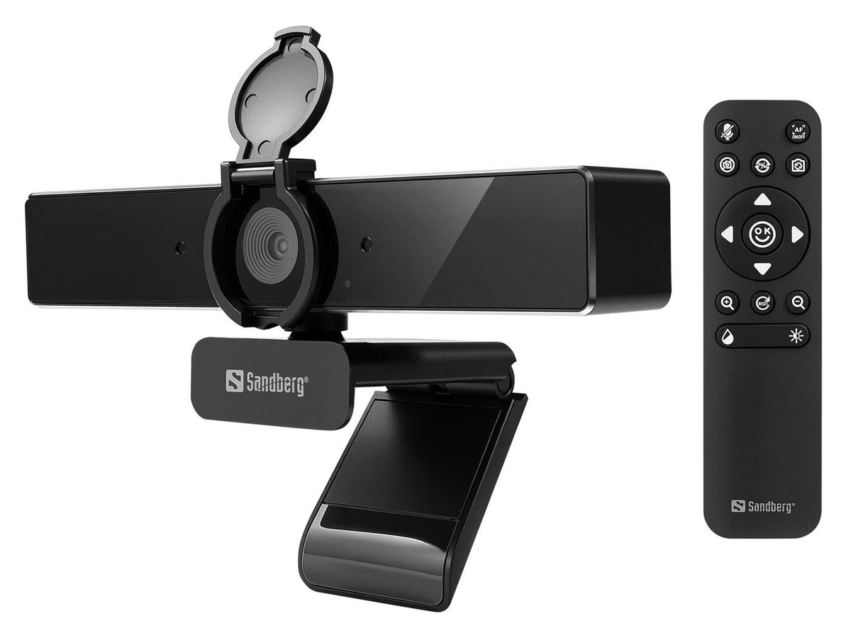 Sandberg USB-C/A Webcam Pro Remote 4K