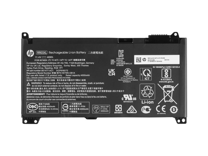HP ProBook 48Wh batteri – 851610-855
