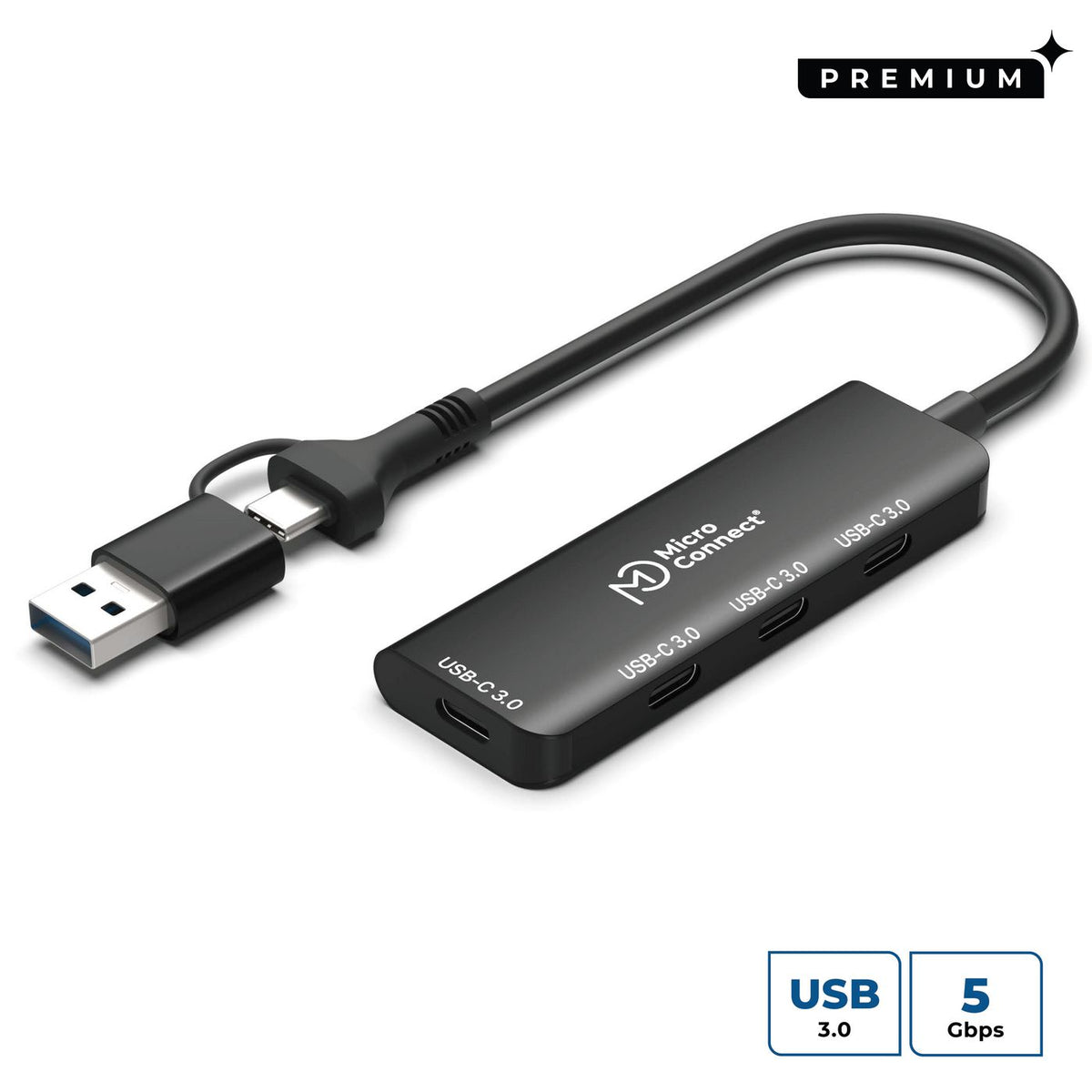 MicroConnect Premium USB-C hub 3.2 Gen 1